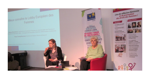 France : les femmes et l'Europe en débat et photos à Nantes