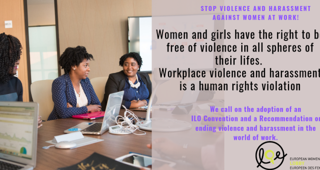 EWL calls on the adoption of the international standards to end violence against women in the world of work