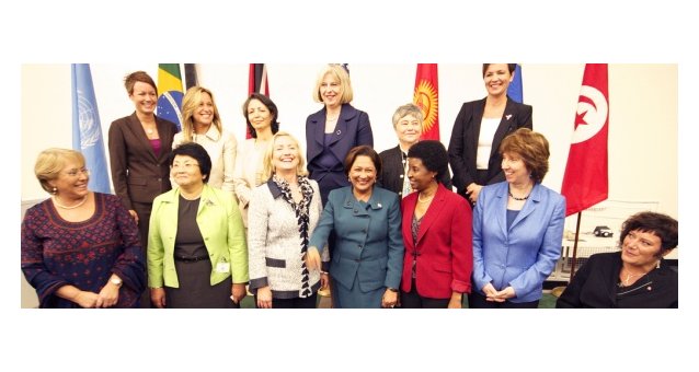 World leaders draw attention to central role of women's political participation in democracy