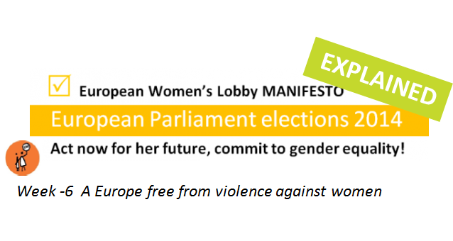 Week -6: A Europe free from violence against women