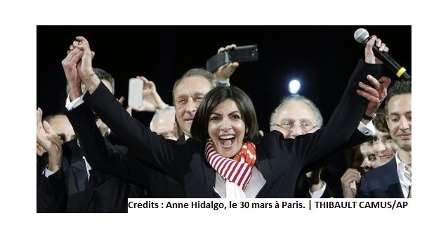 Élections municipales 2014 en France : Anne Hidalgo devient la première femme maire de Paris