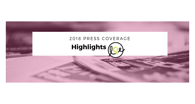 Press coverage highlights 2018