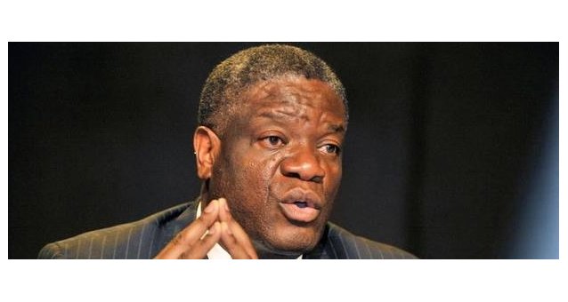 Le Dr Mukwege demande que le viol soit considéré "arme de guerre" comme les armes chimiques