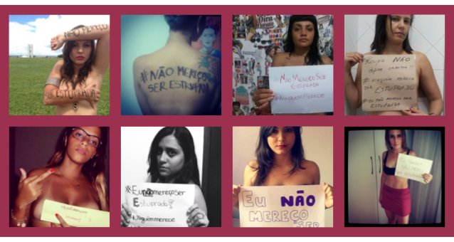Brazilian Women Bare All To Remind Nation They Don't 'Deserve To Be Raped' (NSFW)