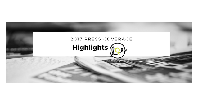 Press coverage highlights of 2017