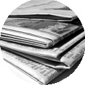 Press coverage newspapers icon