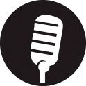 Press release microphone icon