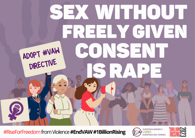 EWLposter Sex without consent is rape