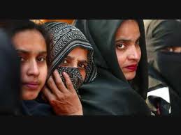 women with veils