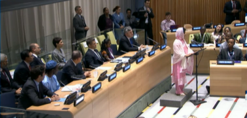 malala addressing un ga malala addressing un ga