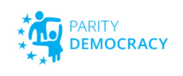 parity democracy logo website