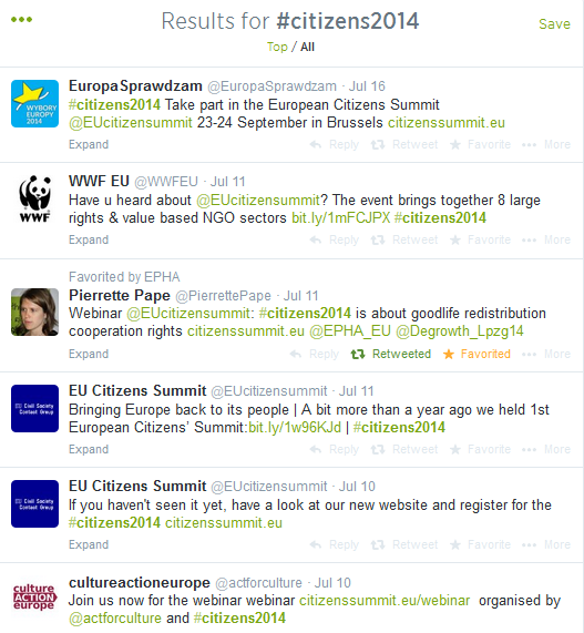 tweets webinar citizens summit