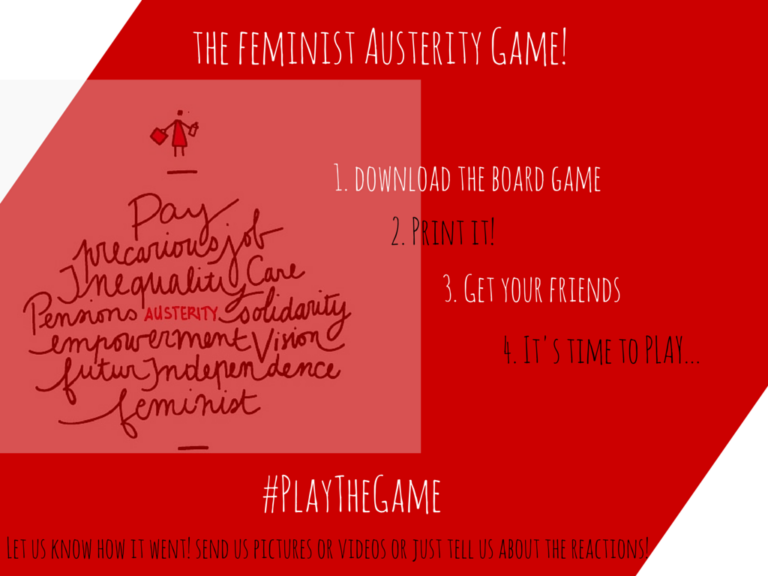 play the feminist austerity game