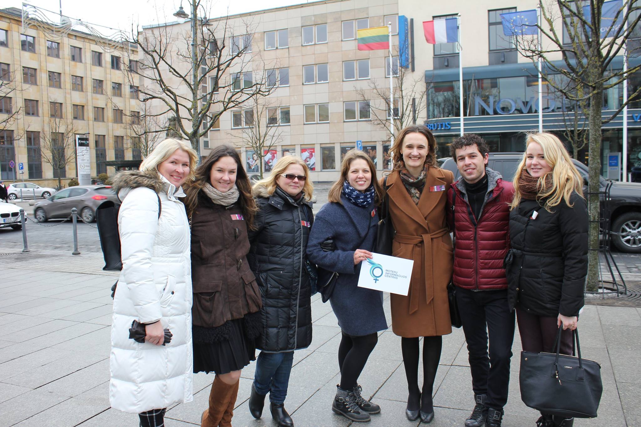 Action of EWL members in Vilnius