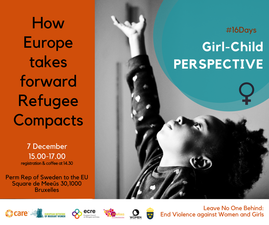 ENOMW Refugee girl child ENOMW Refugee girl child