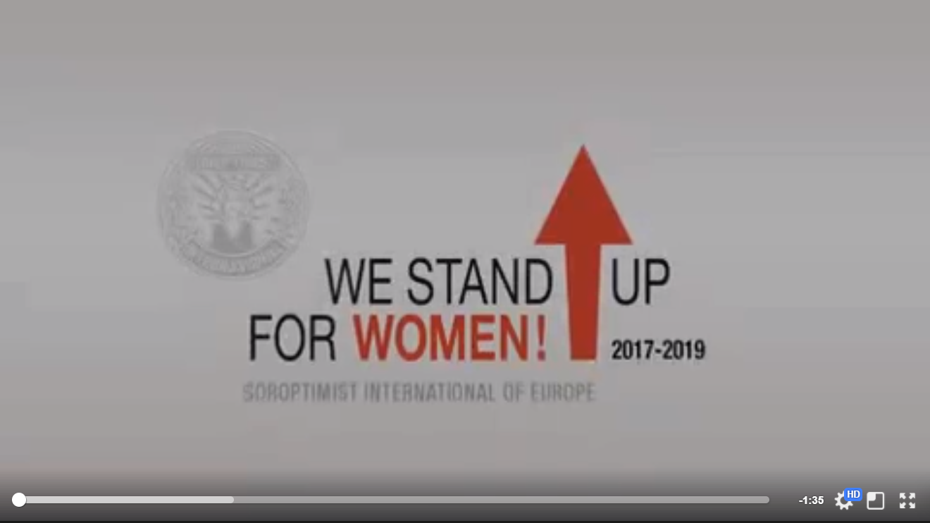 Soroptimist International of Europe Orange the world video Soroptimist International of Europe Orange the world video