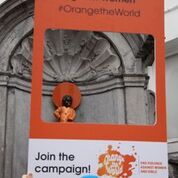 Manneke Pis in Orange Manneke Pis in Orange