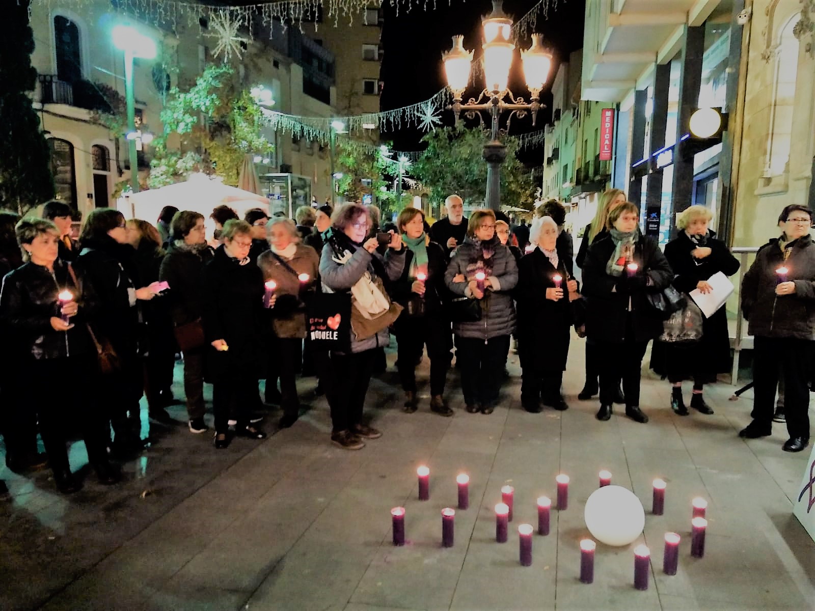 Members in Spain on the International Day Against VAW Members in Spain on the International Day Against VAW