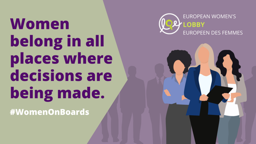 Women belong in all places where decisions are being made