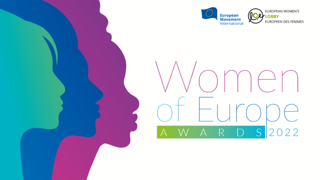 Illustration of Women of Europe awards 2022