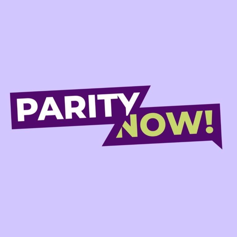 Parity Now! Campaign logo